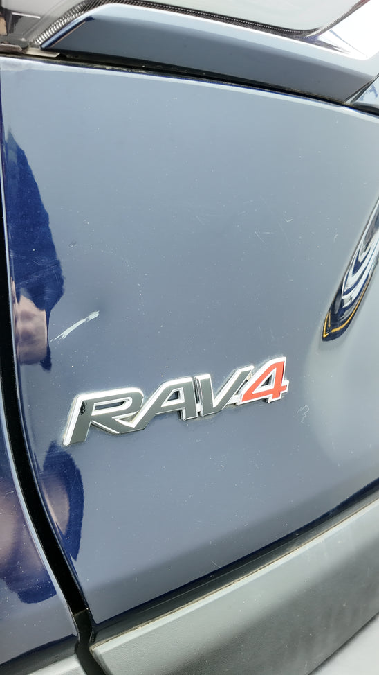 Fits Toyota RAV 4 2021-2025 - Rear "RAV 4" Badge Overlay