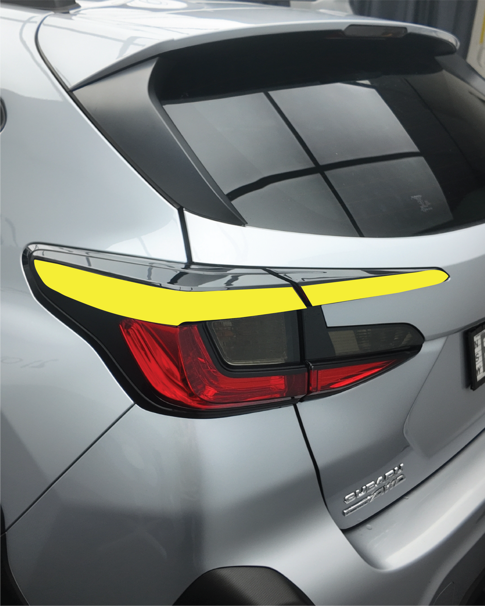 Subaru Crosstrek Upper Tail Light Overlay 2023+