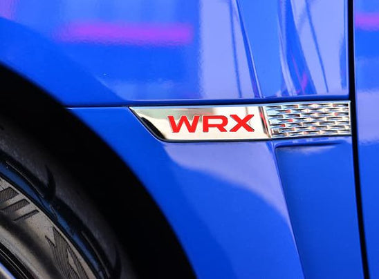 Subaru WRX Fender Lettering Inlay 2015-2021