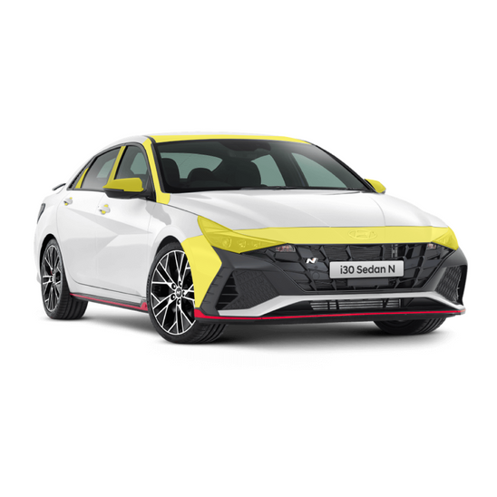 Hyundai i30N Sedan DIY Wear and Tear PPF Kit 2021-2023