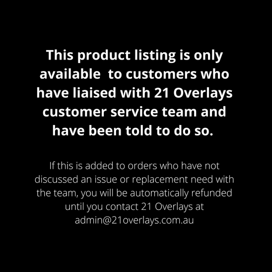 Replacement Product or Part