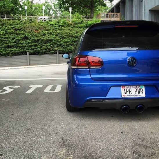 Volkswagen Golf Mk 6 R Rear Reflector Overlay