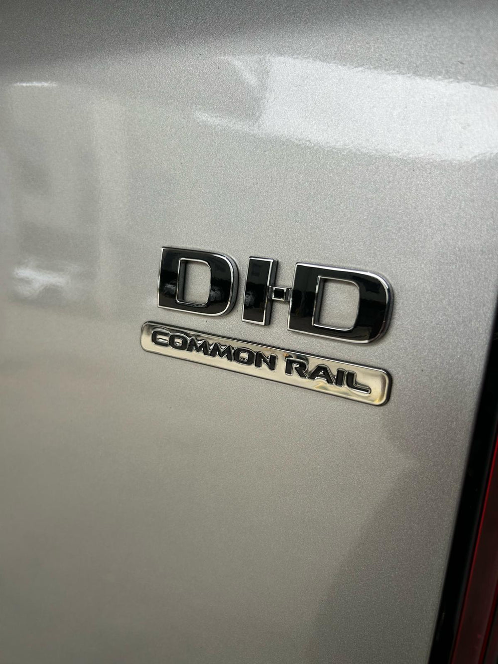 Mitsubishi Triton Rear"DI-D" Badge Overlay 2019-2023