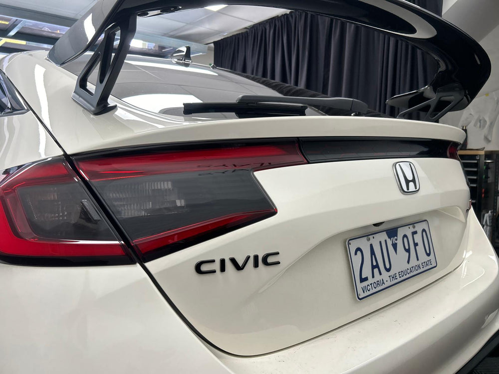 Honda Civic Type R FL5 "CIVIC" Rear Badge Overlay 2023+