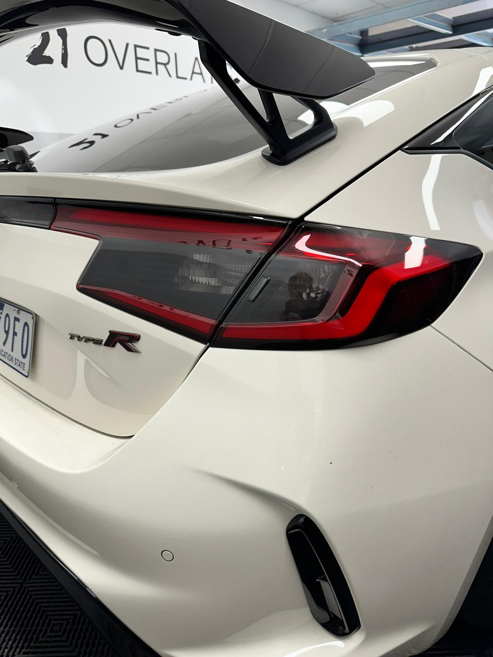 Honda Civic Type R FL5 Partial Tail Light Overlays 2023+