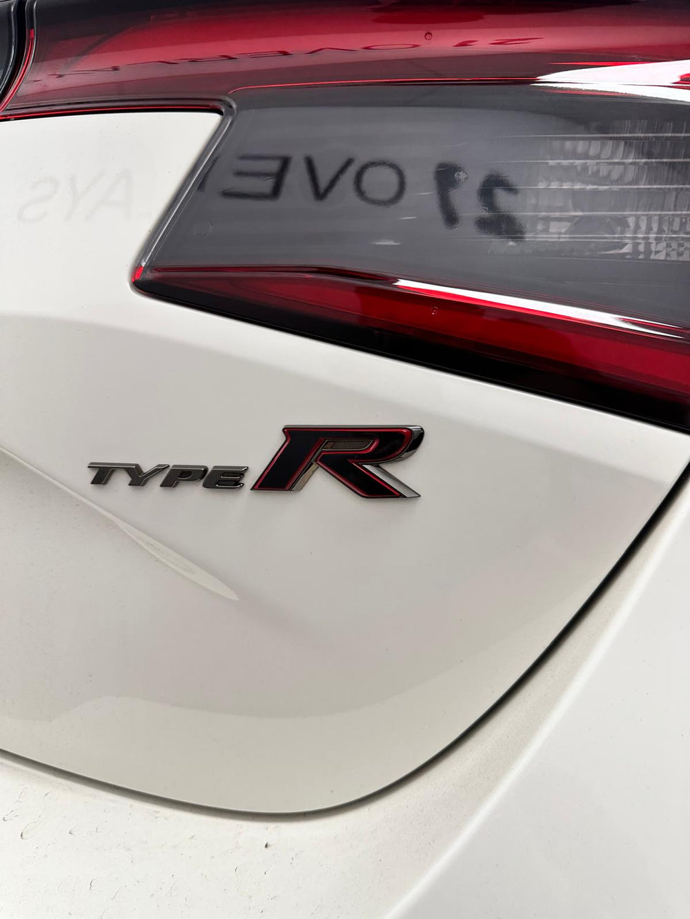 Honda Civic Type R FL5 "R" Badge Overlay 2023+