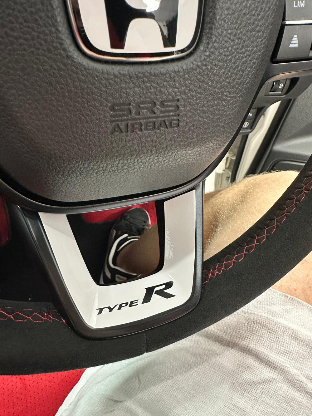 Honda Civic Type R FL5 Steering Wheel Accent Overlay 2023+