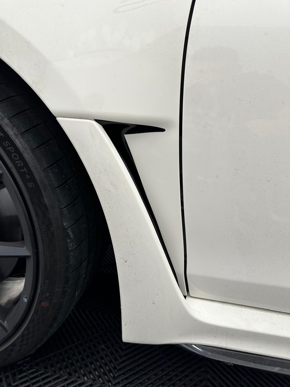 Honda Civic Type R FL5 Side Vent Fin Overlay 2023+