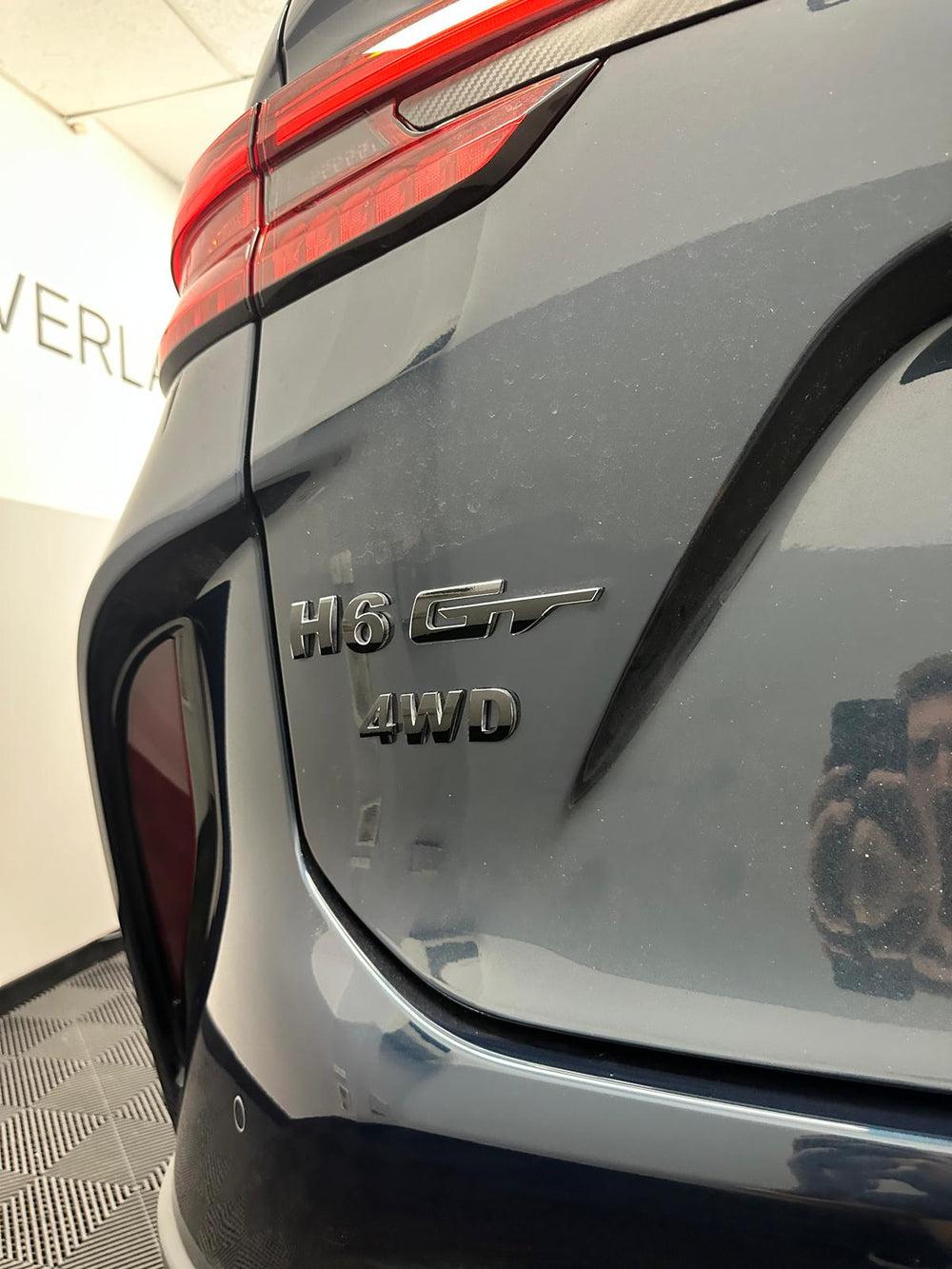Haval H6 Rear "GT" Badge Overlay 2021-2022