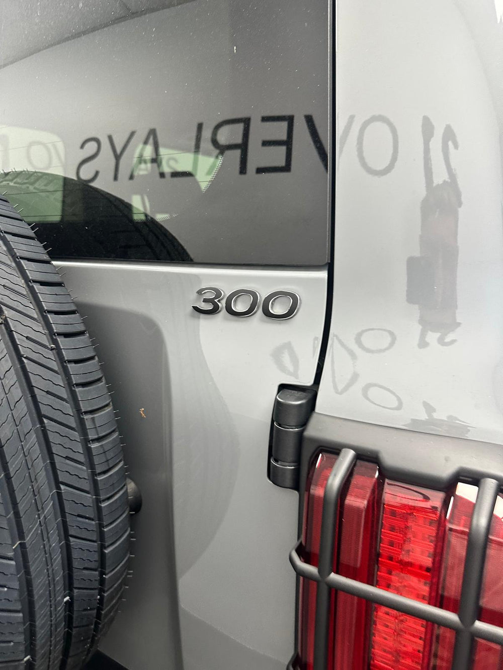 GWM Tank 300 Rear "300" Badge Overlay 2024+