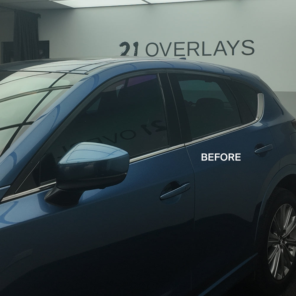 Mazda CX-5 Window Trim Chrome Delete 2021 - 2024