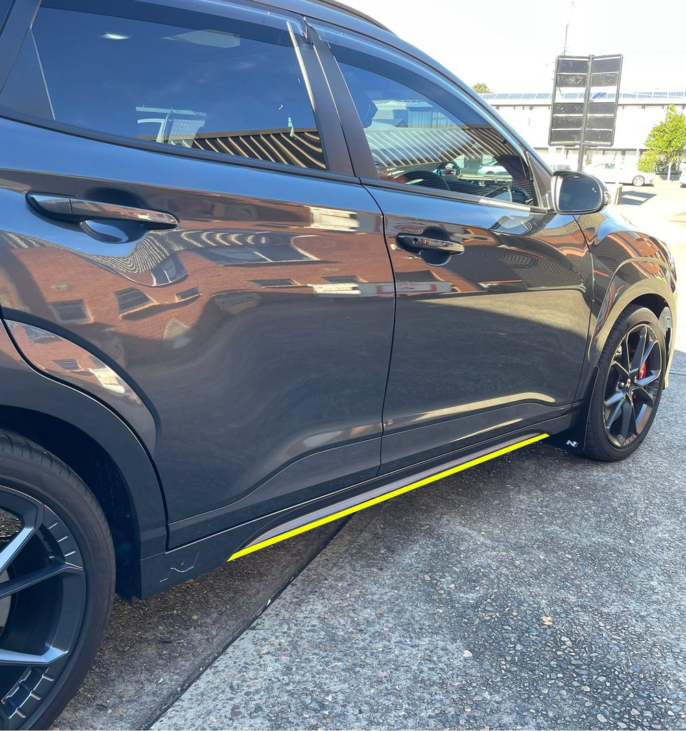 Hyundai Kona N Side Skirt Overlay 2021-2022