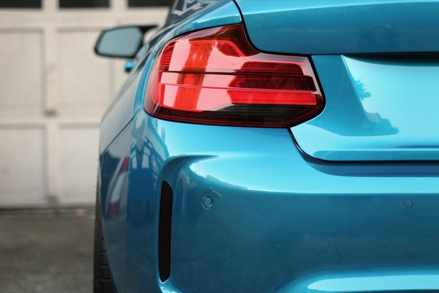 BMW 2 Series M2 (F22/F87 LCI) Partial Tail Light Overlay 2018-2020 ...