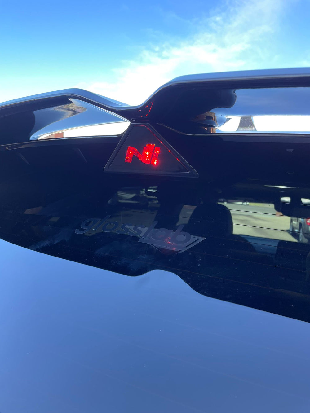 Hyundai Kona N Third Brake Light Overlay 2021-2023