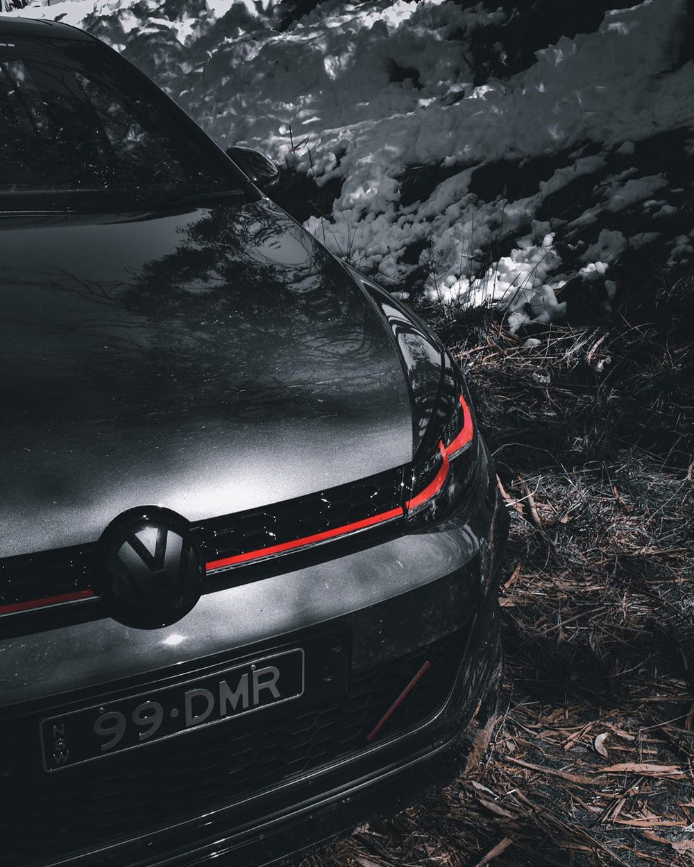 Volkswagen Golf MK7.5 Badge Overlay (Radar)