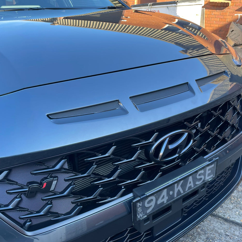 Hyundai Kona N Front Bumper Accent Overlay 2021-2023