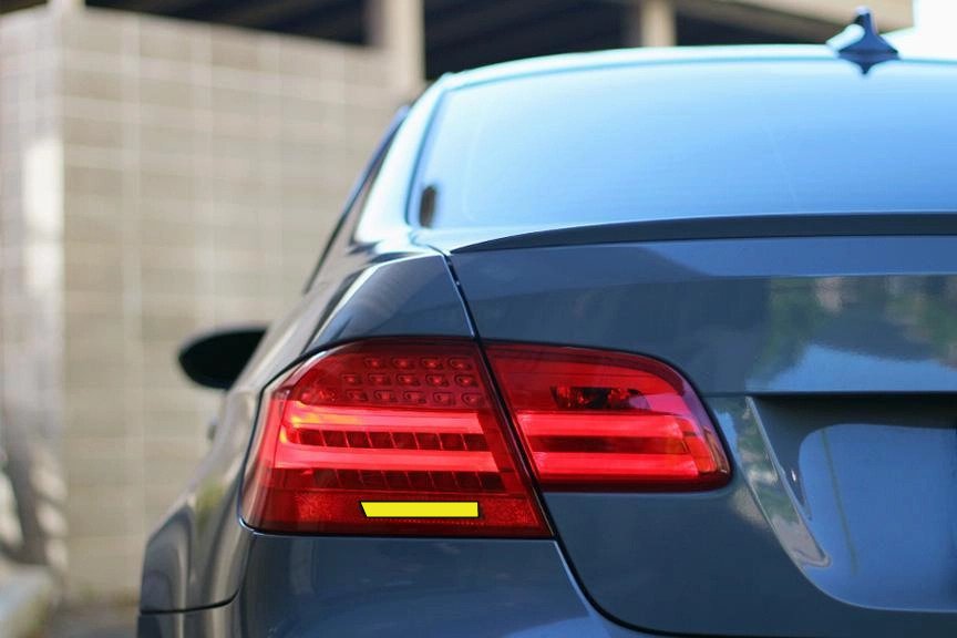 BMW 3 Series M3 (E92 LCI) Partial Tail Light Overlay 2009-2011