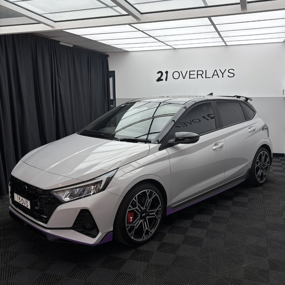 Hyundai i20 N Side Skirt Accent Overlay 2021+