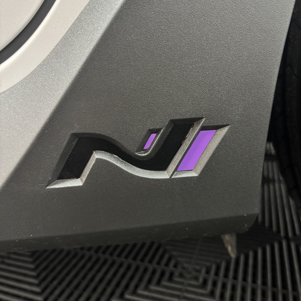 Hyundai i20 N Side Skirt "N" Badge Inlays 2021-2025