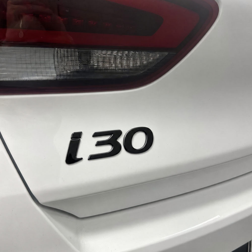 Hyundai i30 N Line Hatch Rear "i30" Badge Cover 2024+