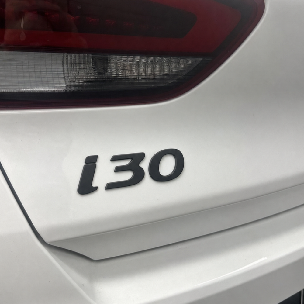 Hyundai i30 N Line Hatch Rear "i30" Badge Cover 2024+