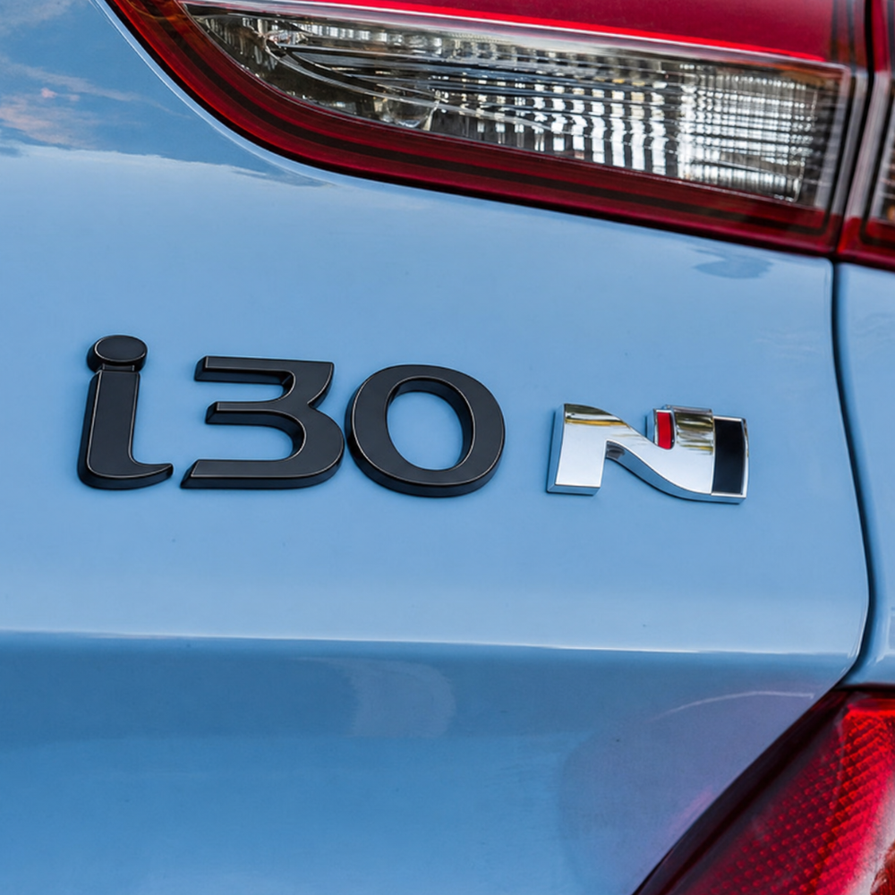 Hyundai i30 Hatch Rear "i30" Badge Cover 2017-2023