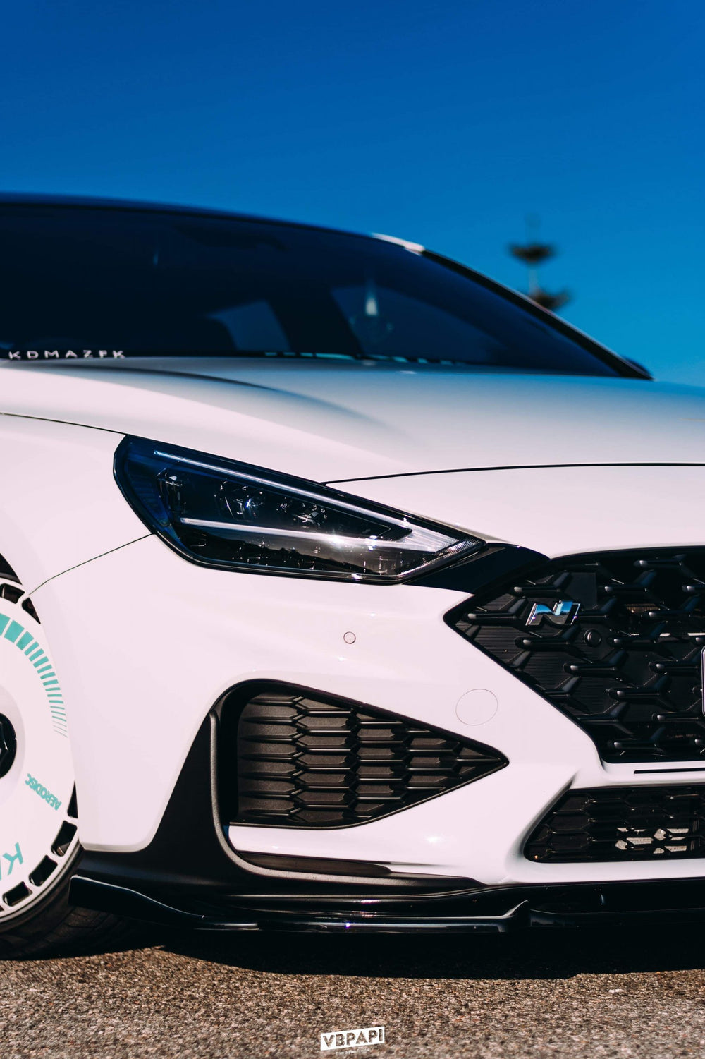 Hyundai Facelift i30 N Under Headlight Accent Overlay 2021-2024