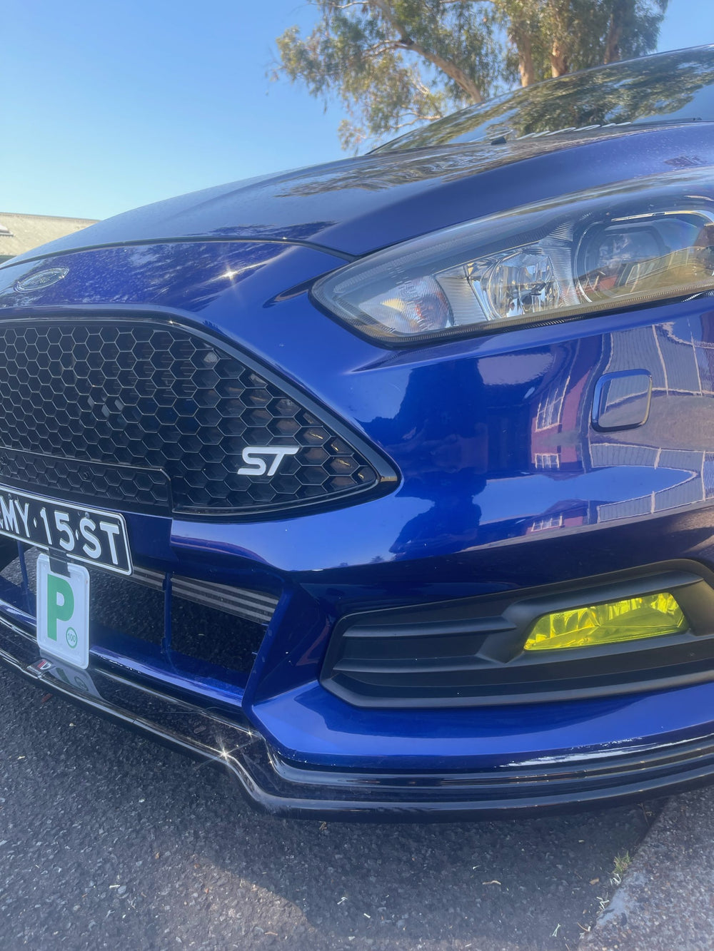 Ford Focus ST Badges Inlays Front and Rear