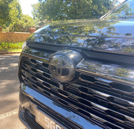 Toyota Rav 4 Front Badge Overlay (Smooth Radar Badge)