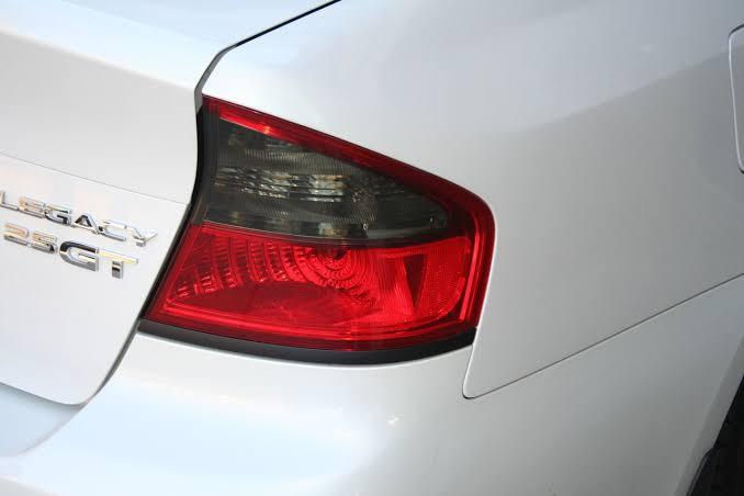 Subaru Liberty Gen 4 post face lift Tail Light Turn Signal Overlays