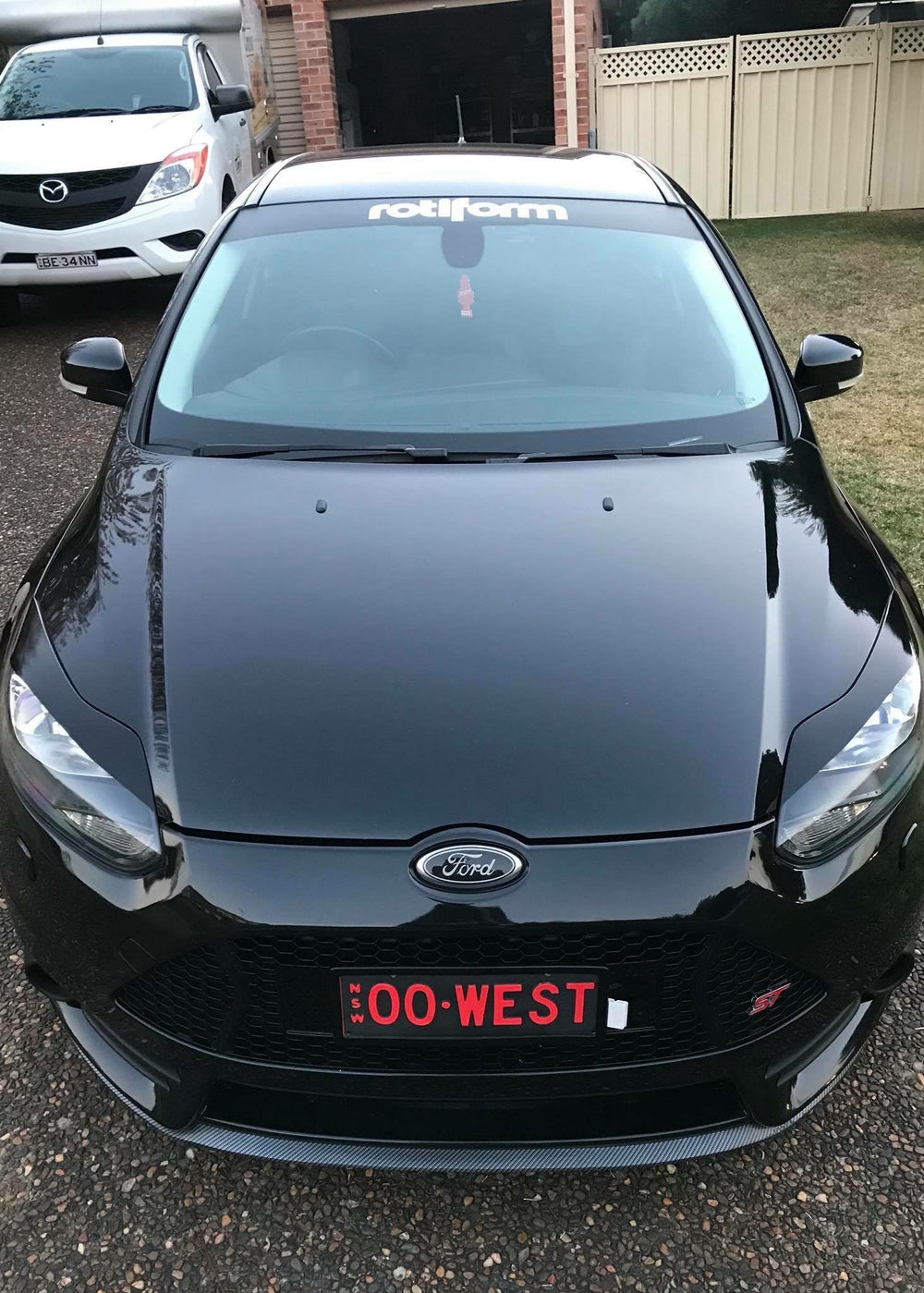Ford Focus ST Vinyl Eyelids