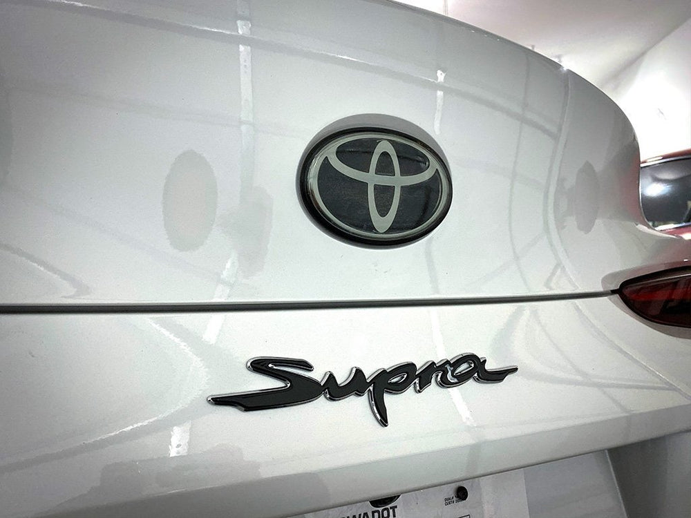 Toyota Supra Mk5 "Supra" Badge Overlay