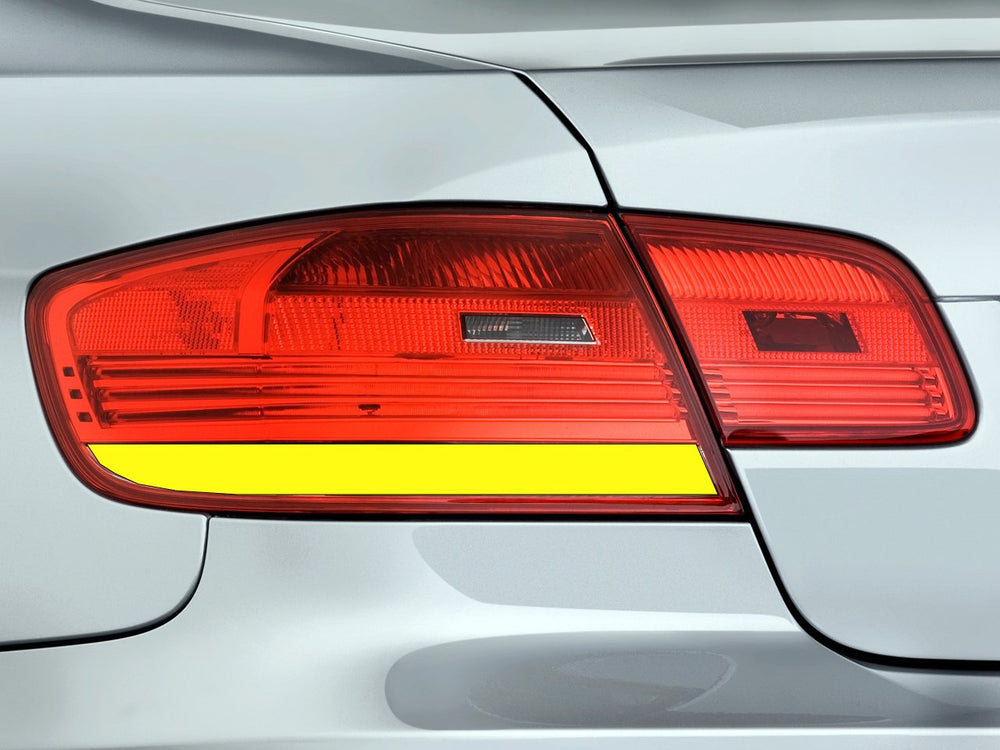 BMW E92 Partial Tail Light Overlays